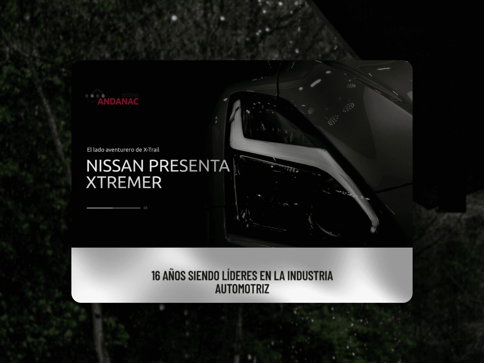 nissan business accountant project mockup